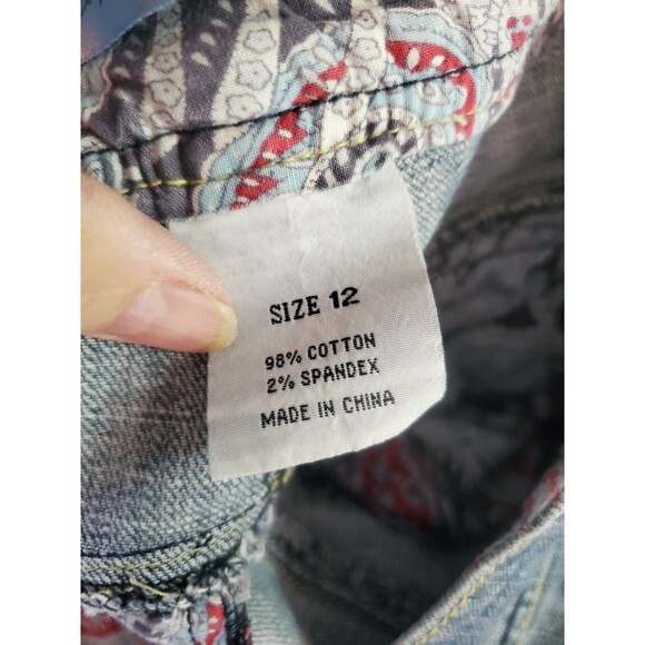 Department of Peace Womens Jeans Size 12 Vintage Circa 2000 - Picture 8 of 9